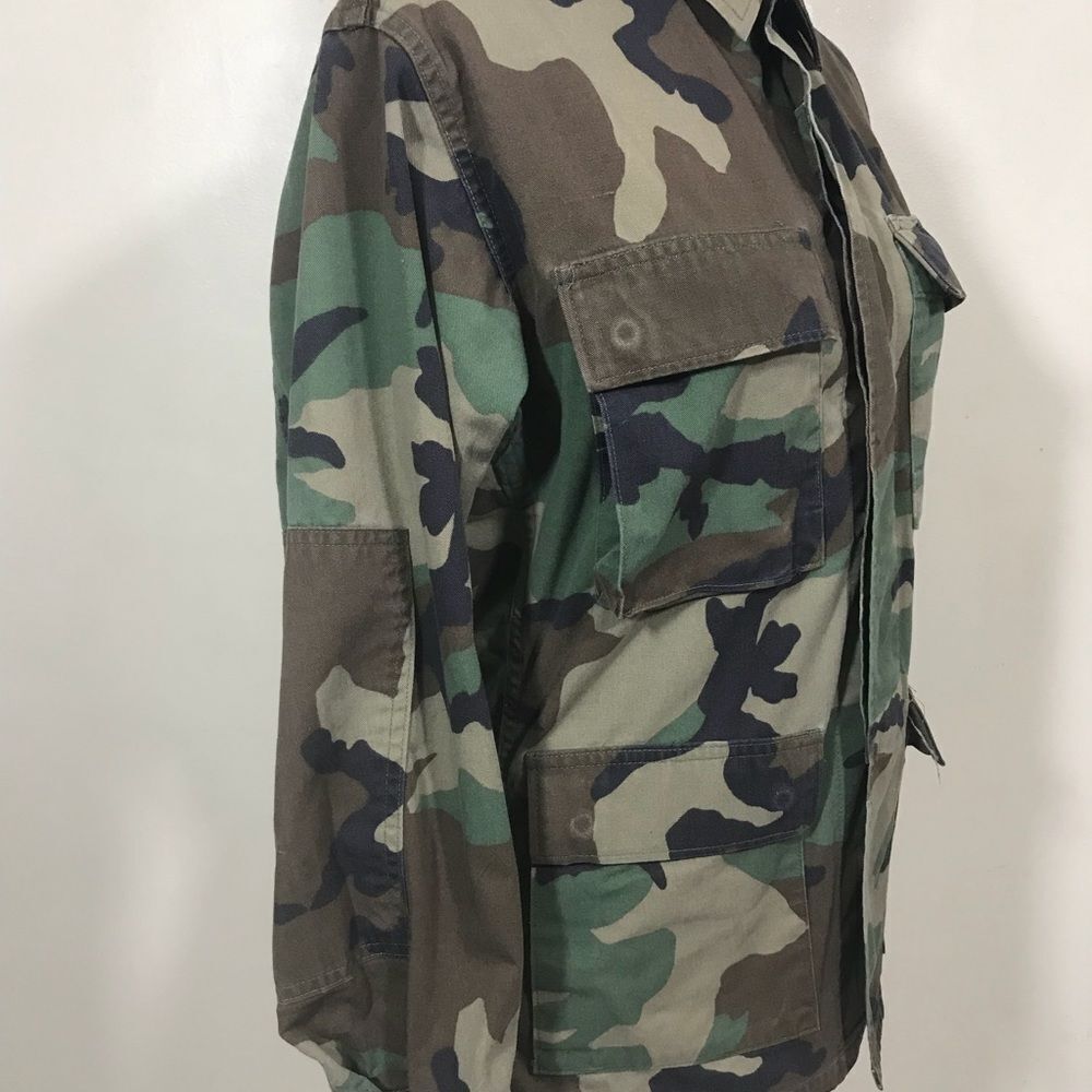 Vintage Army Style Military Jacket Superior Quality - Picture 6 of 14